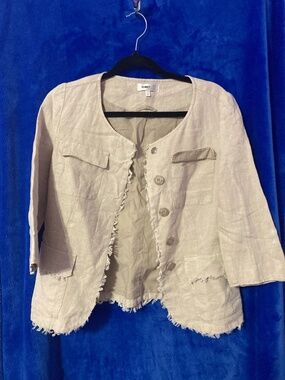 Beige button up cardigan